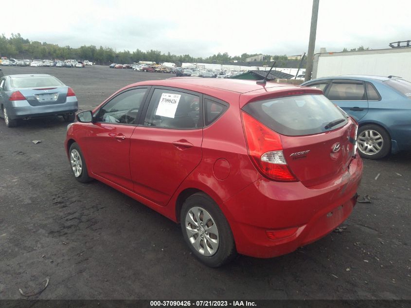 2015 HYUNDAI ACCENT GS - KMHCT5AE2FU207515
