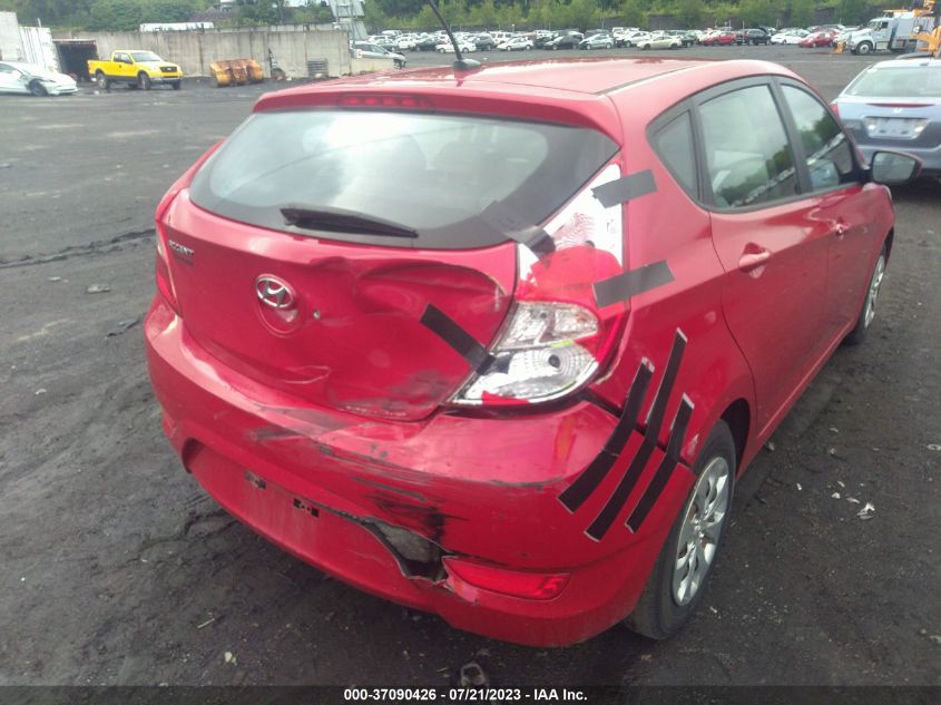 2015 HYUNDAI ACCENT GS - KMHCT5AE2FU207515