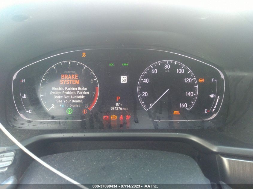 2019 HONDA ACCORD SEDAN LX 1.5T - 1HGCV1F13KA054041