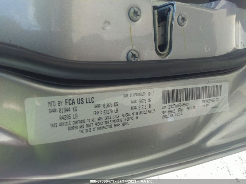 2015 DODGE DART SE - 1C3CDFAAXFD406093