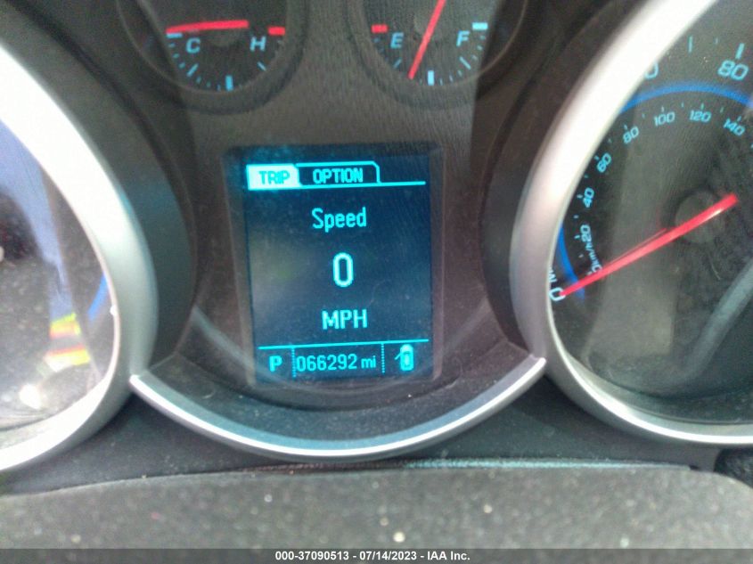 2015 CHEVROLET CRUZE LT - 1G1PE5SB6F7137562