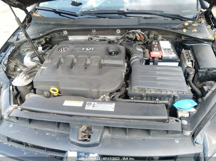 2015 VOLKSWAGEN GOLF TDI SEL - 3VWRA7AU4FM061613