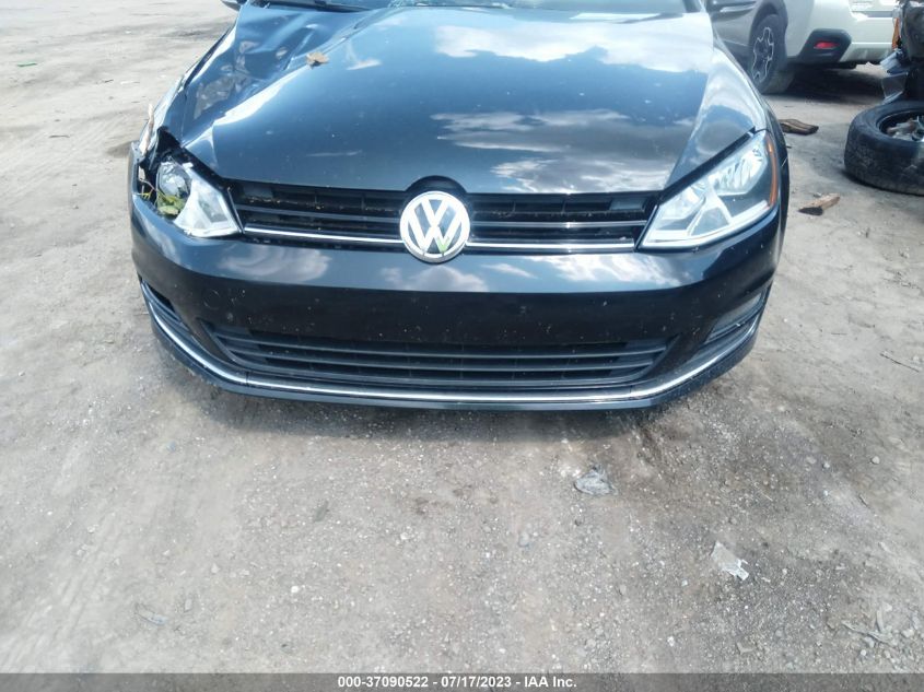 2015 VOLKSWAGEN GOLF TDI SEL - 3VWRA7AU4FM061613
