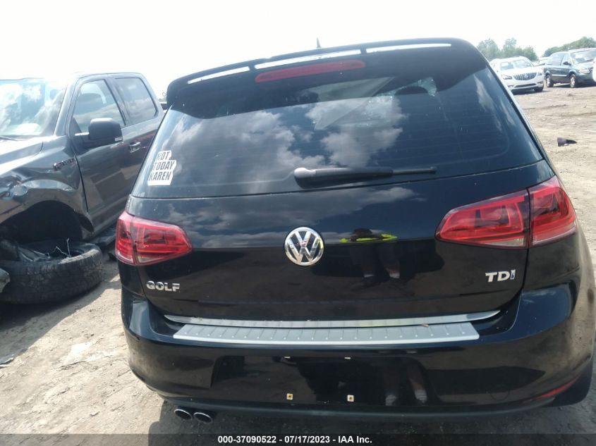 2015 VOLKSWAGEN GOLF TDI SEL - 3VWRA7AU4FM061613