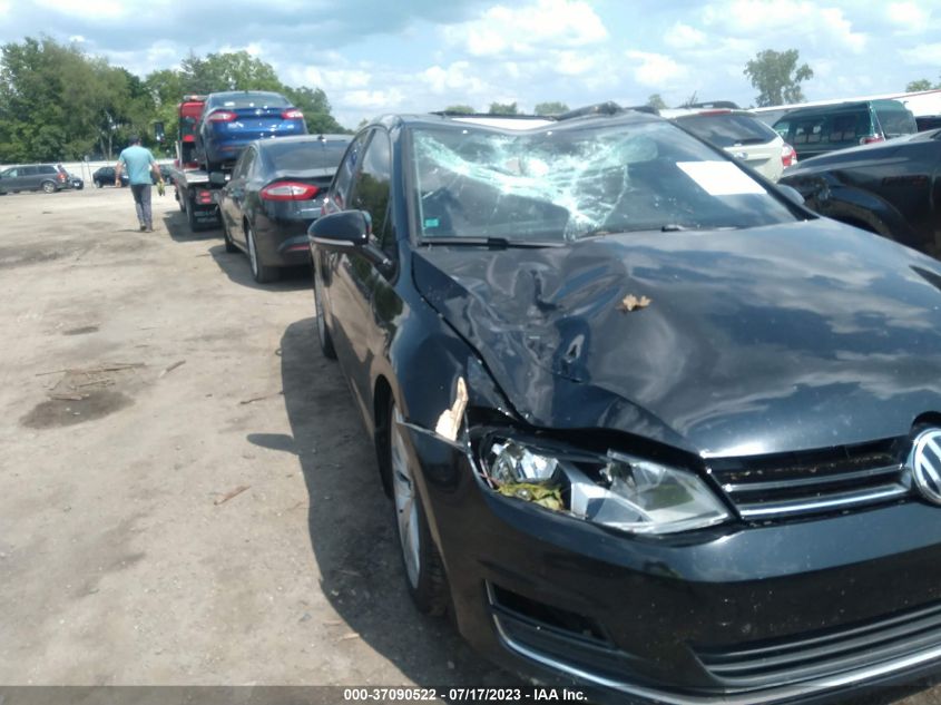 2015 VOLKSWAGEN GOLF TDI SEL - 3VWRA7AU4FM061613