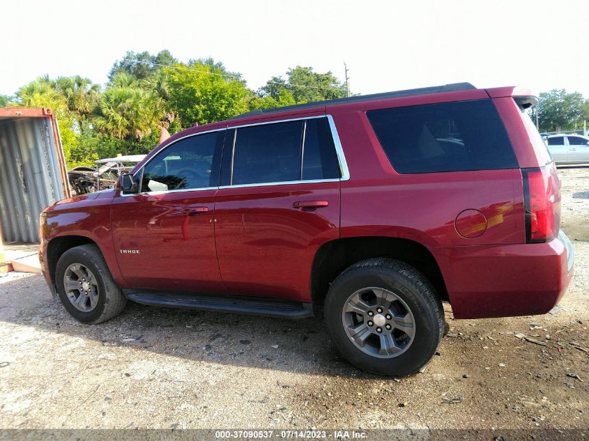 2019 CHEVROLET TAHOE C1500  LS - 1GNSCAKC1KR261396