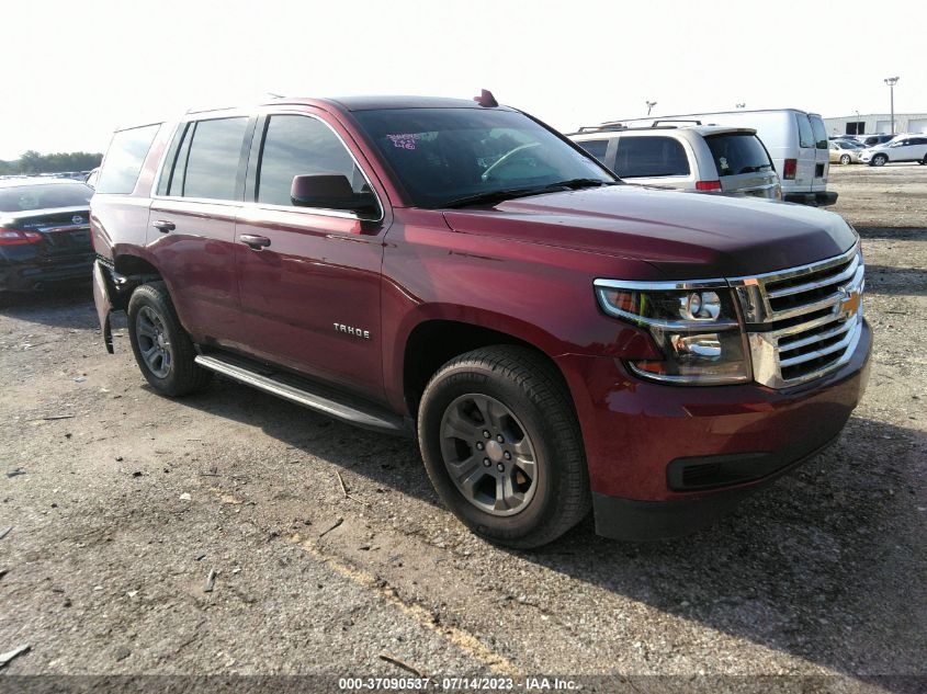 2019 CHEVROLET TAHOE C1500  LS - 1GNSCAKC1KR261396