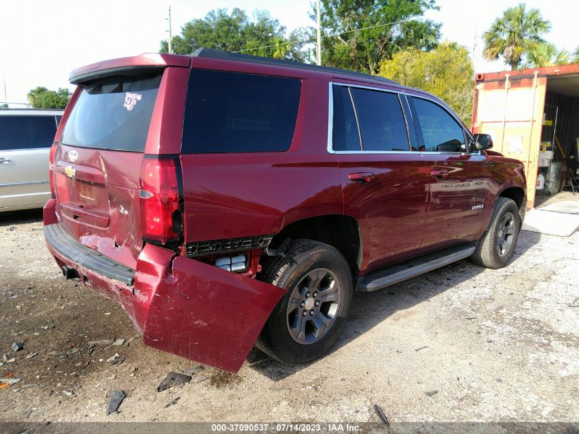 2019 CHEVROLET TAHOE C1500  LS - 1GNSCAKC1KR261396