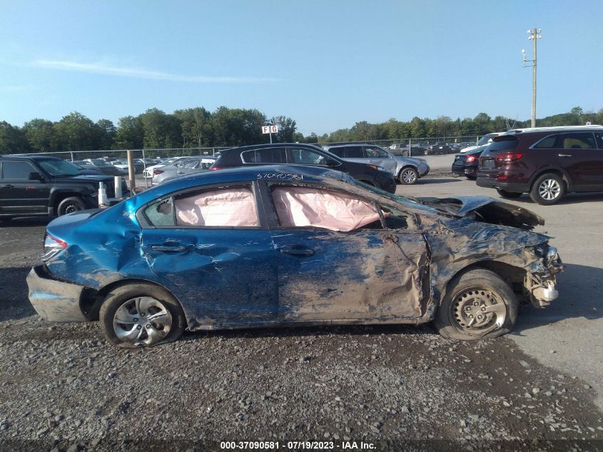 2014 HONDA CIVIC SEDAN LX - 2HGFB2E57EH523475