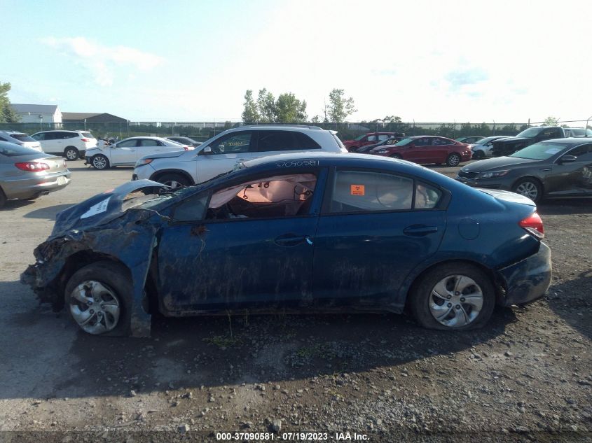 2014 HONDA CIVIC SEDAN LX - 2HGFB2E57EH523475