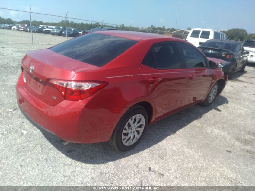 2018 TOYOTA COROLLA L/LE/XLE/SE/XSE - 5YFBURHE2JP784576