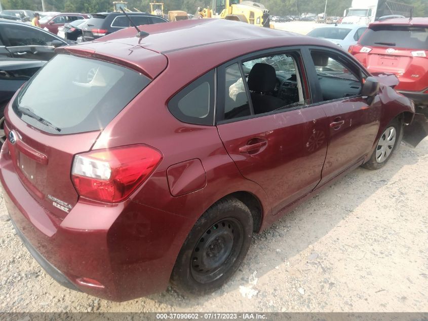 2013 SUBARU IMPREZA 2.0I - JF1GPAA67D2838366