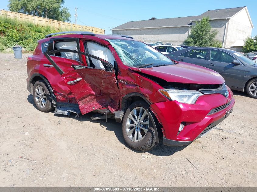 2018 TOYOTA RAV4 HYBRID LIMITED - JTMDJREVXJD223888