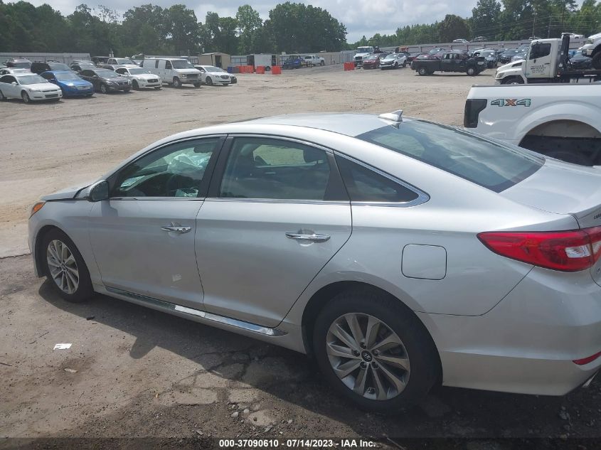 2017 HYUNDAI SONATA SPORT - 5NPE34AF7HH580403