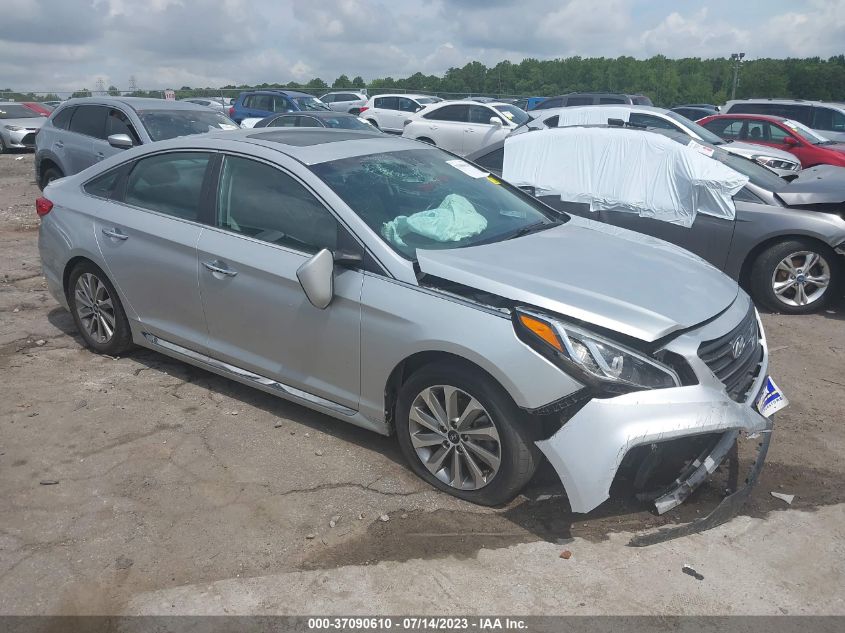 2017 HYUNDAI SONATA SPORT - 5NPE34AF7HH580403