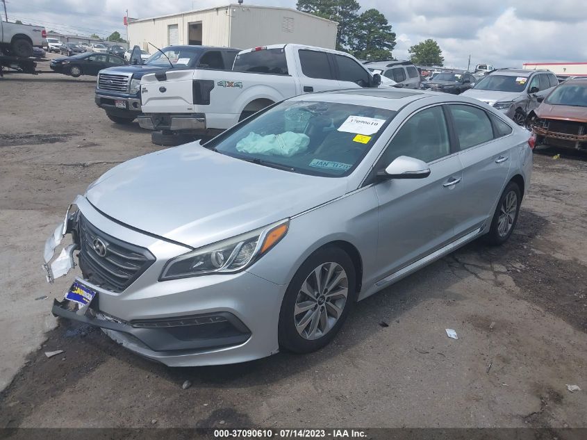 2017 HYUNDAI SONATA SPORT - 5NPE34AF7HH580403