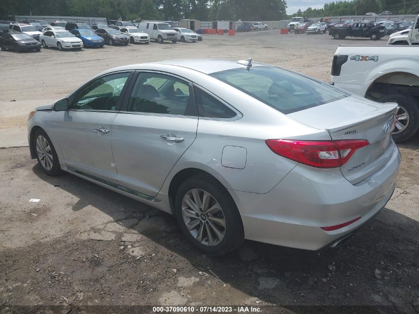 2017 HYUNDAI SONATA SPORT - 5NPE34AF7HH580403