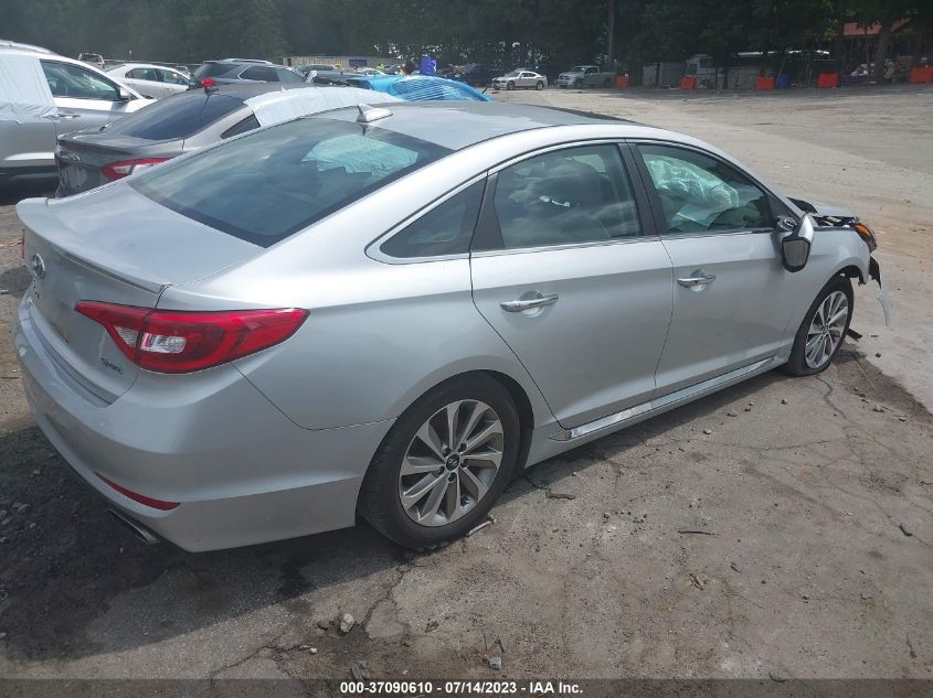 2017 HYUNDAI SONATA SPORT - 5NPE34AF7HH580403