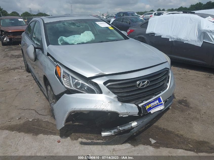 2017 HYUNDAI SONATA SPORT - 5NPE34AF7HH580403