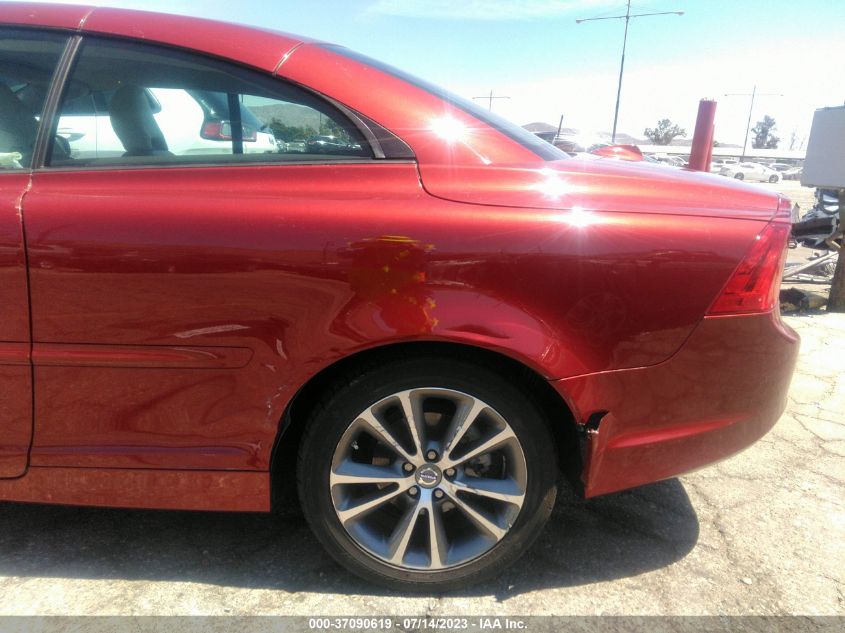 2013 VOLVO C70 T5 YV1672MCXDJ139486