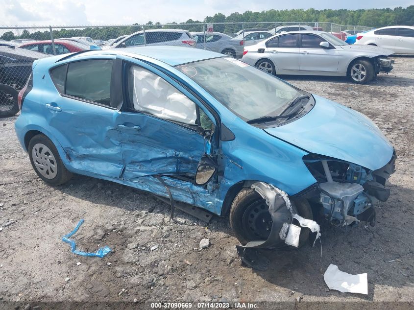 2016 TOYOTA PRIUS C ONE/TWO/THREE/FOUR - JTDKDTB31G1589523