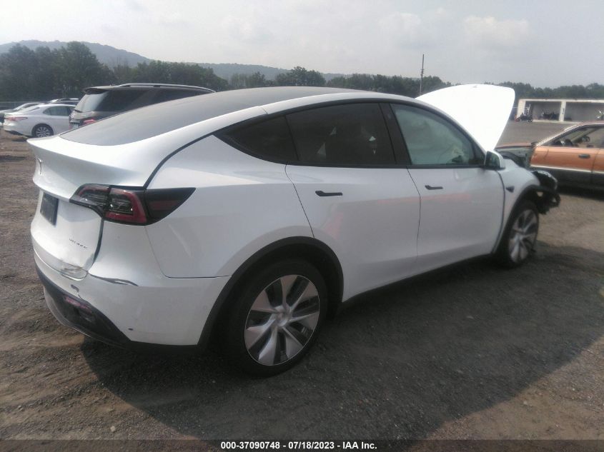 2022 TESLA MODEL Y LONG RANGE - 7SAYGDEE2NF339851