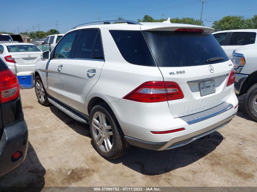 2014 MERCEDES-BENZ M-CLASS ML 350 - 4JGDA5HB4EA294775