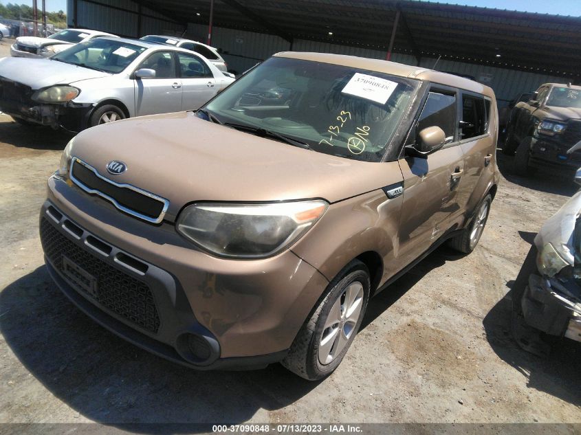 2016 KIA SOUL BASE - KNDJN2A24G7256371