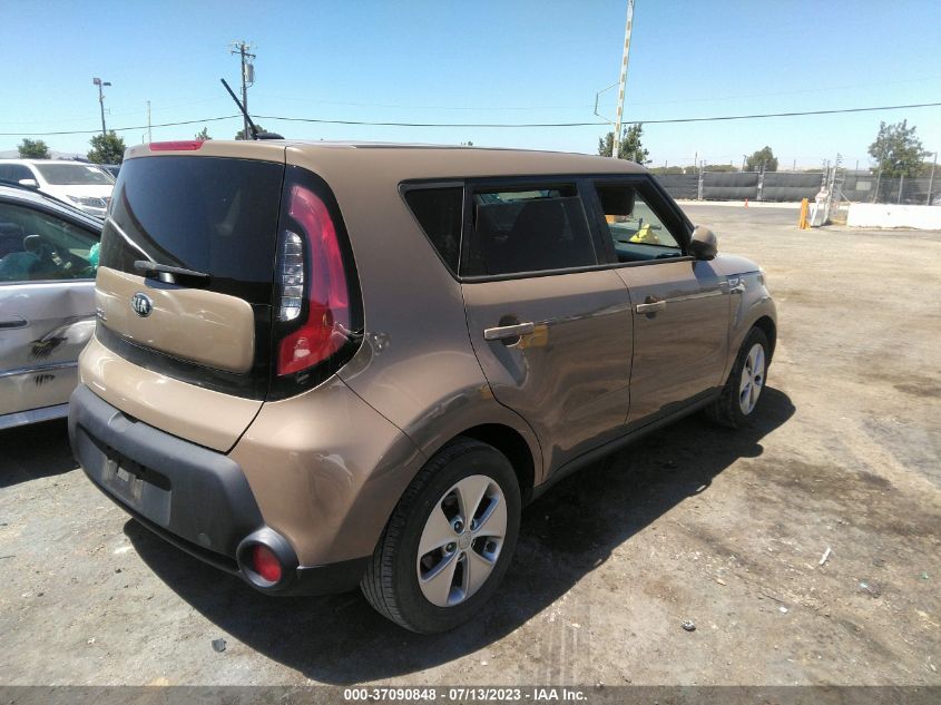 2016 KIA SOUL BASE - KNDJN2A24G7256371