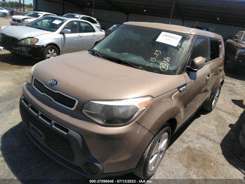2016 KIA SOUL BASE - KNDJN2A24G7256371