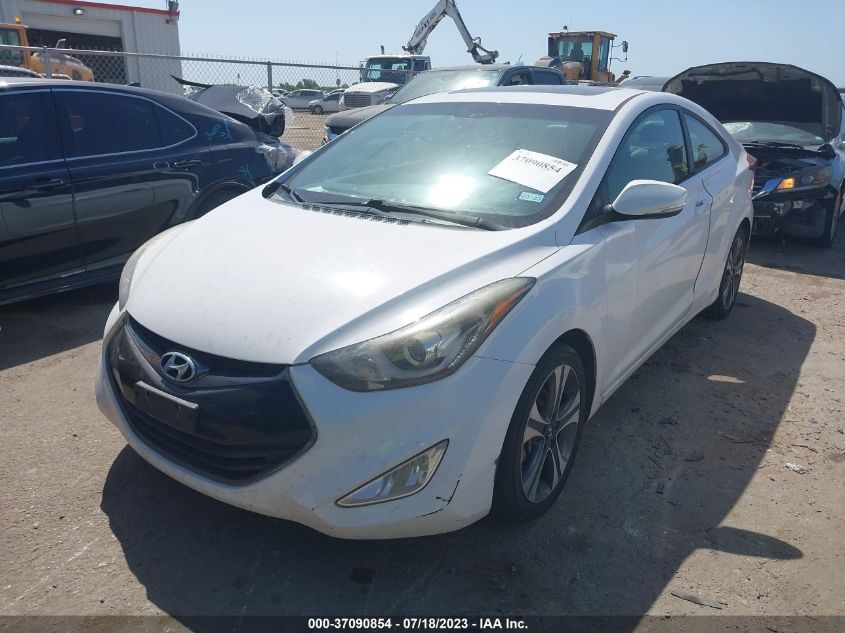 2014 HYUNDAI ELANTRA COUPE - KMHDH6AH3EU024077