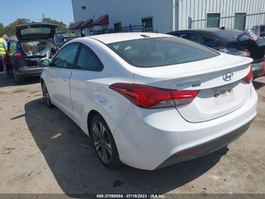 2014 HYUNDAI ELANTRA COUPE - KMHDH6AH3EU024077