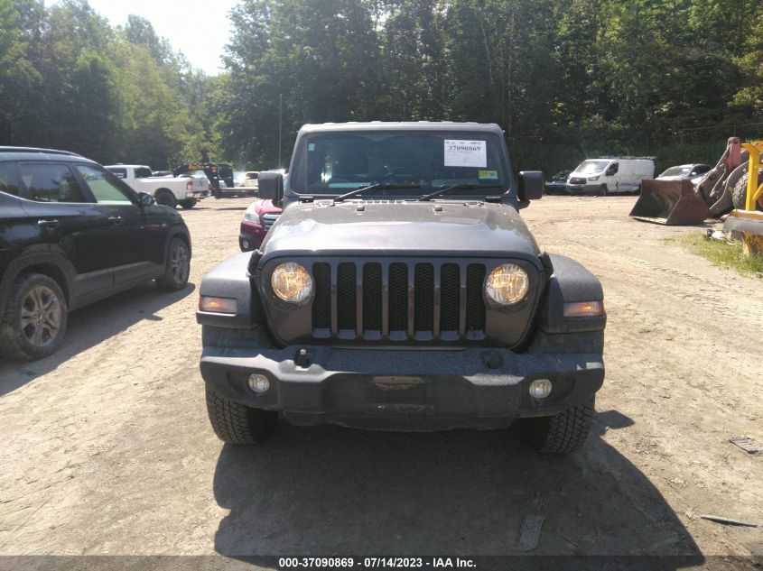 2022 JEEP WRANGLER UNLIMITED SPORT - 1C4HJXKN6NW136199