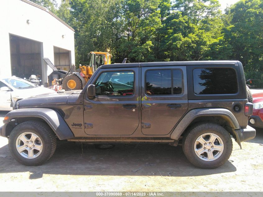 2022 JEEP WRANGLER UNLIMITED SPORT - 1C4HJXKN6NW136199