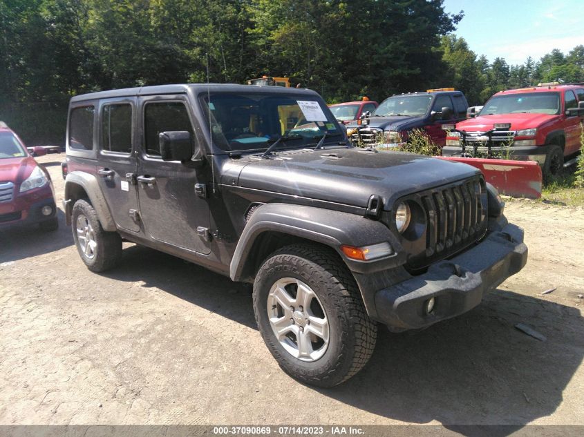 2022 JEEP WRANGLER UNLIMITED SPORT - 1C4HJXKN6NW136199