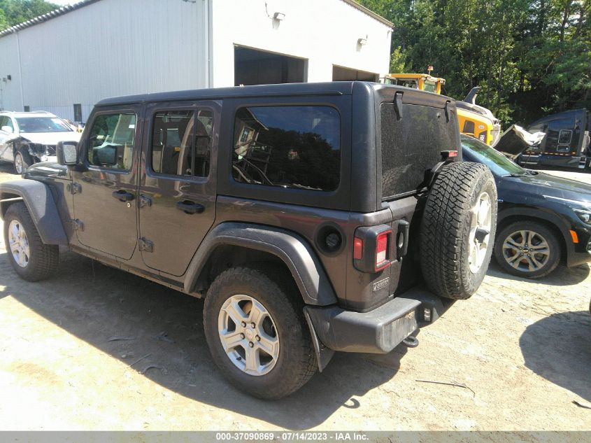 2022 JEEP WRANGLER UNLIMITED SPORT - 1C4HJXKN6NW136199