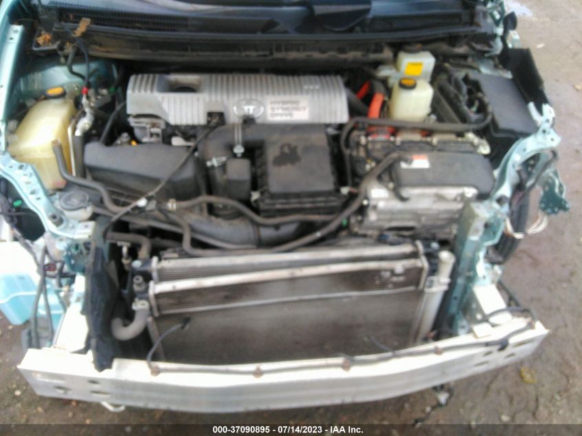 2013 TOYOTA PRIUS ONE/TWO/THREE/FOUR/FIVE - JTDKN3DU4D5699764