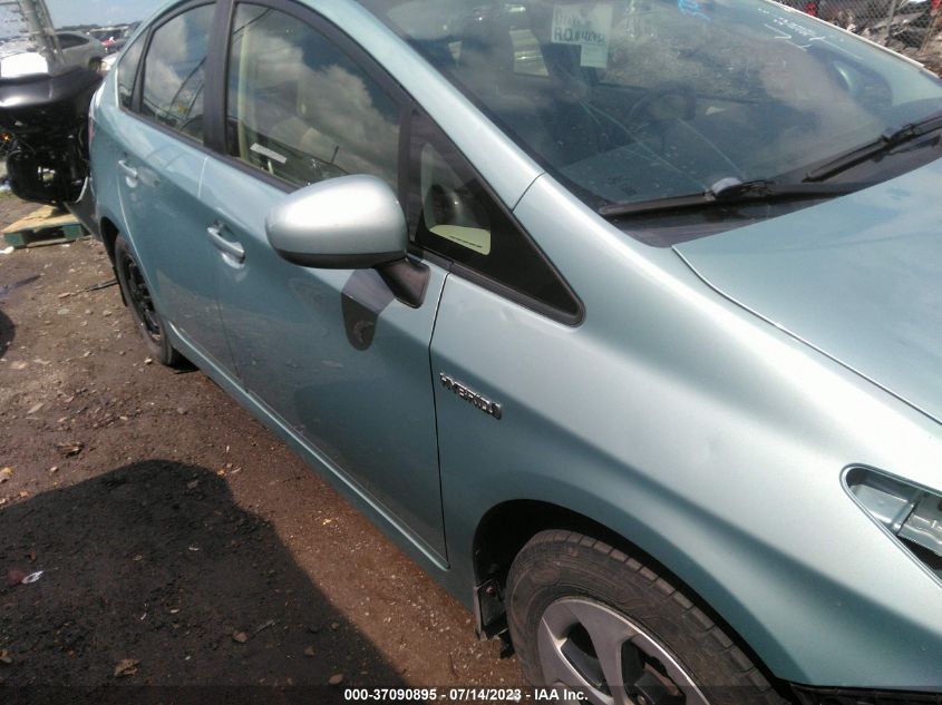 2013 TOYOTA PRIUS ONE/TWO/THREE/FOUR/FIVE - JTDKN3DU4D5699764