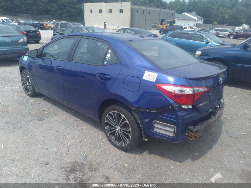 2015 TOYOTA COROLLA L/LE/S/S PLUS/LE PLUS - 2T1BURHE0FC396916