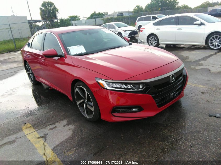 2019 HONDA ACCORD SEDAN SPORT 1.5T - 1HGCV1F39KA017190
