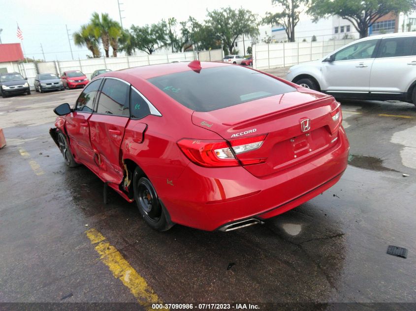 2019 HONDA ACCORD SEDAN SPORT 1.5T - 1HGCV1F39KA017190