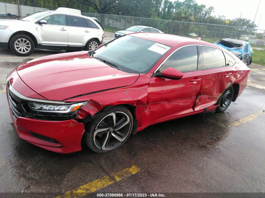 2019 HONDA ACCORD SEDAN SPORT 1.5T - 1HGCV1F39KA017190
