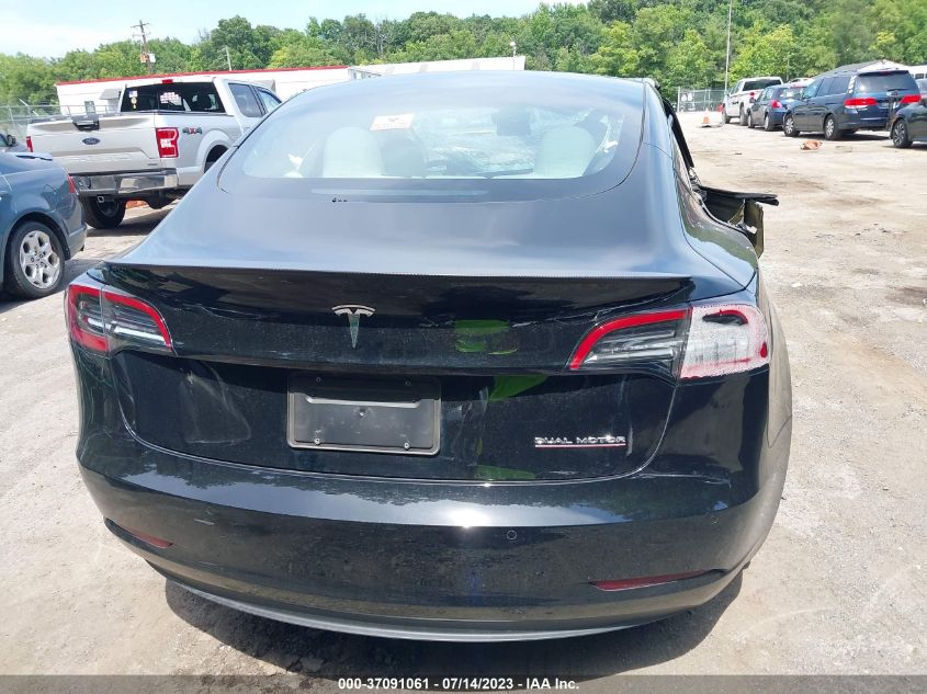 2022 TESLA MODEL 3 - 5YJ3E1EC6NF339281