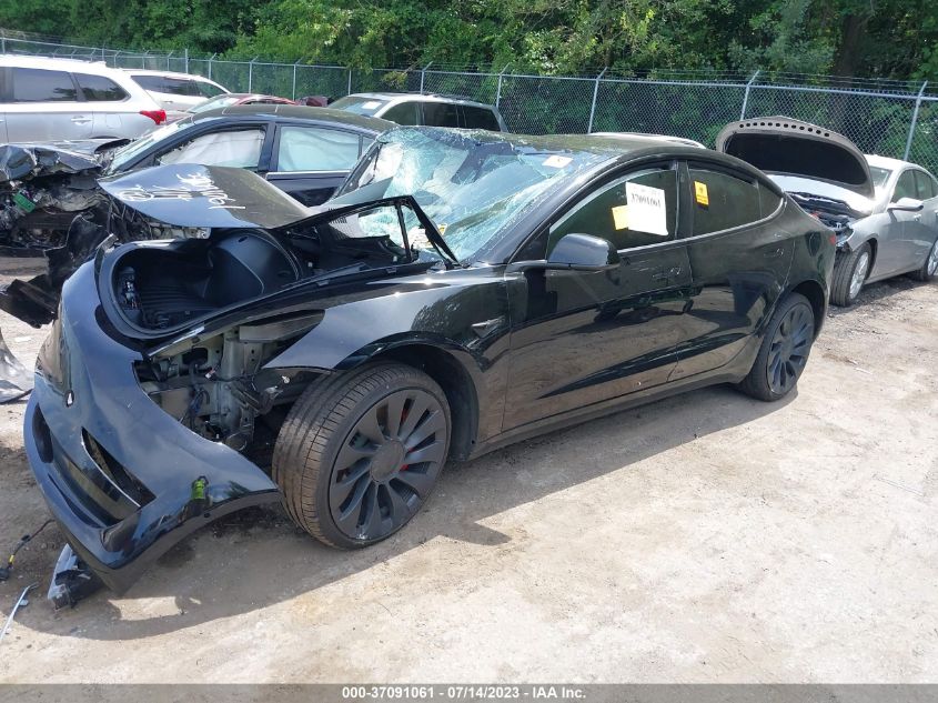 2022 TESLA MODEL 3 - 5YJ3E1EC6NF339281