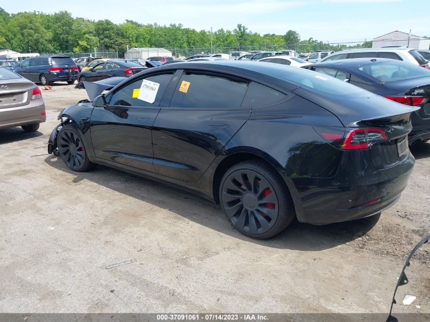 2022 TESLA MODEL 3 - 5YJ3E1EC6NF339281