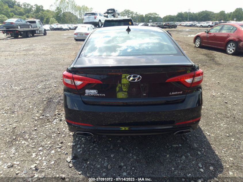 2017 HYUNDAI SONATA LIMITED - 5NPE34AF2HH584049