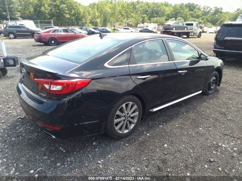 2017 HYUNDAI SONATA LIMITED - 5NPE34AF2HH584049