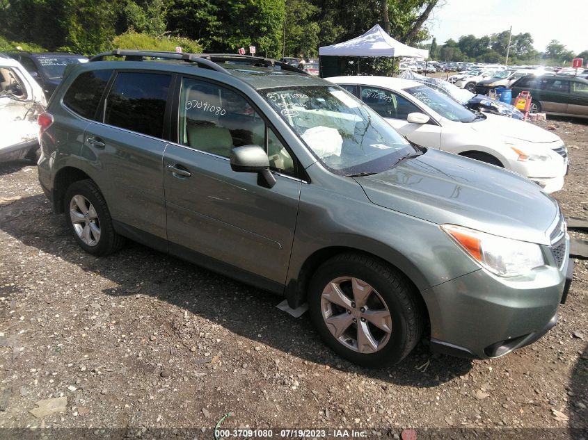 2015 SUBARU FORESTER 2.5I LIMITED - JF2SJAHC6FH458227