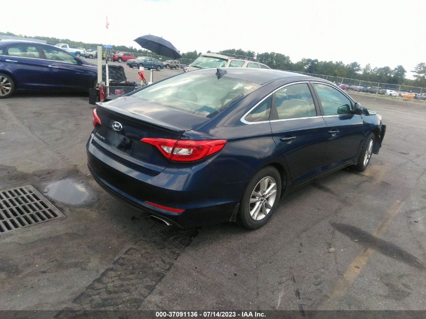 2015 HYUNDAI SONATA 2.4L SE - 5NPE24AF7FH200203