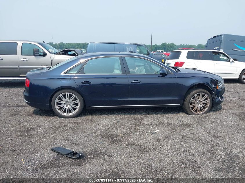 2013 AUDI A8 L 3.0L WAURGAFD0DN031628